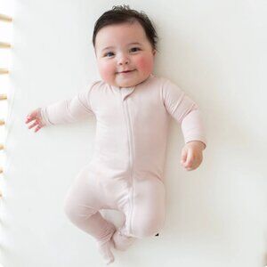 Kyte Baby Blush Footie 3-6 months
